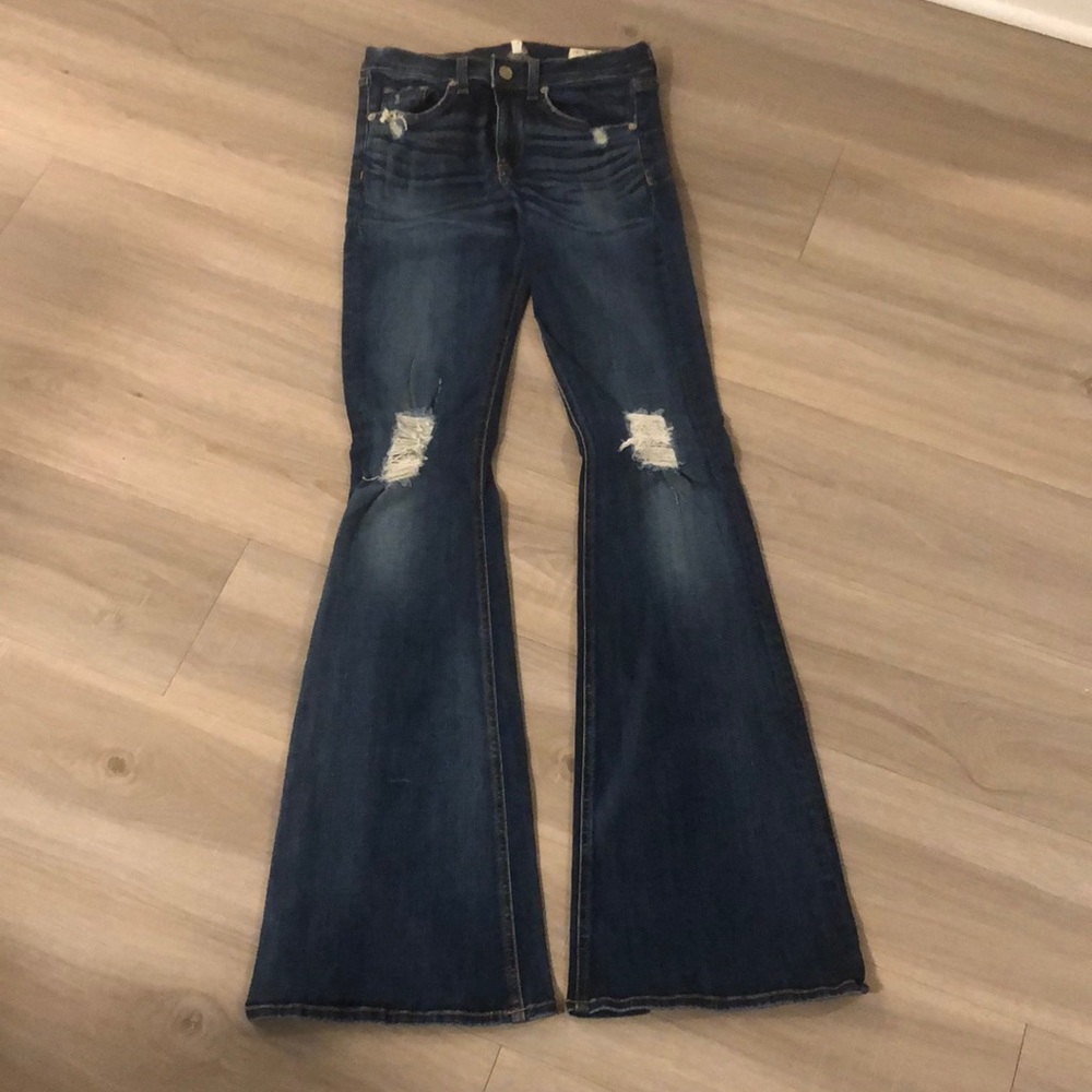 Rag & Bone Beckett 10” Bell Bottom Jeans